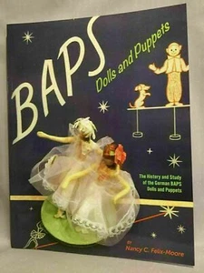 BAPS DOLLS & PUPPETS REFERENCE BOOK HISTORY & STUDY OF THE GERMAN CLOTH DOLLS - Picture 1 of 4