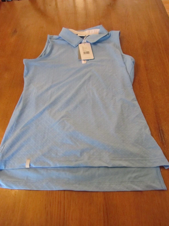 Camisa de golfe feminina Ping, nova com etiquetas 6(M) - Imagem 1 de 1