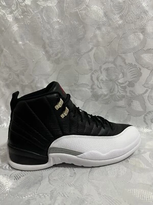 AIR JORDAN XII 12 RETRO 11.5 BLANCO METALIZADO PLATA NEGRO CT8013 006 ROJO PLAYOFF Foto 1 de 4