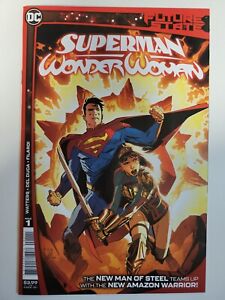 Future State Superman Wonder Woman #1 DC Comics 2021 Series 9,4 presque comme neuf