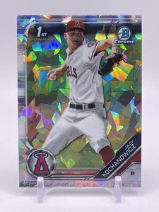 Jack Kochanowicz 2019 1st Bowman Draft Chrome Sapphire BDC-98 Los Angeles Angels