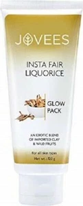 Jovees Insta Fair Liquorice Glow Pack 120gm FREE SHIPPING - Picture 1 of 1