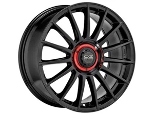 Cerchio in Lega OZ Superturismo Evoluzione 8x18 ET35 5x112 Gloss Black + Red - Foto 1 di 2