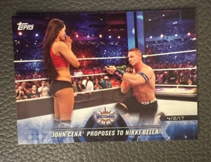 2018 Wrestlemania #80 John Cena Proposes to Nikki Bella - Picture 1 of 2
