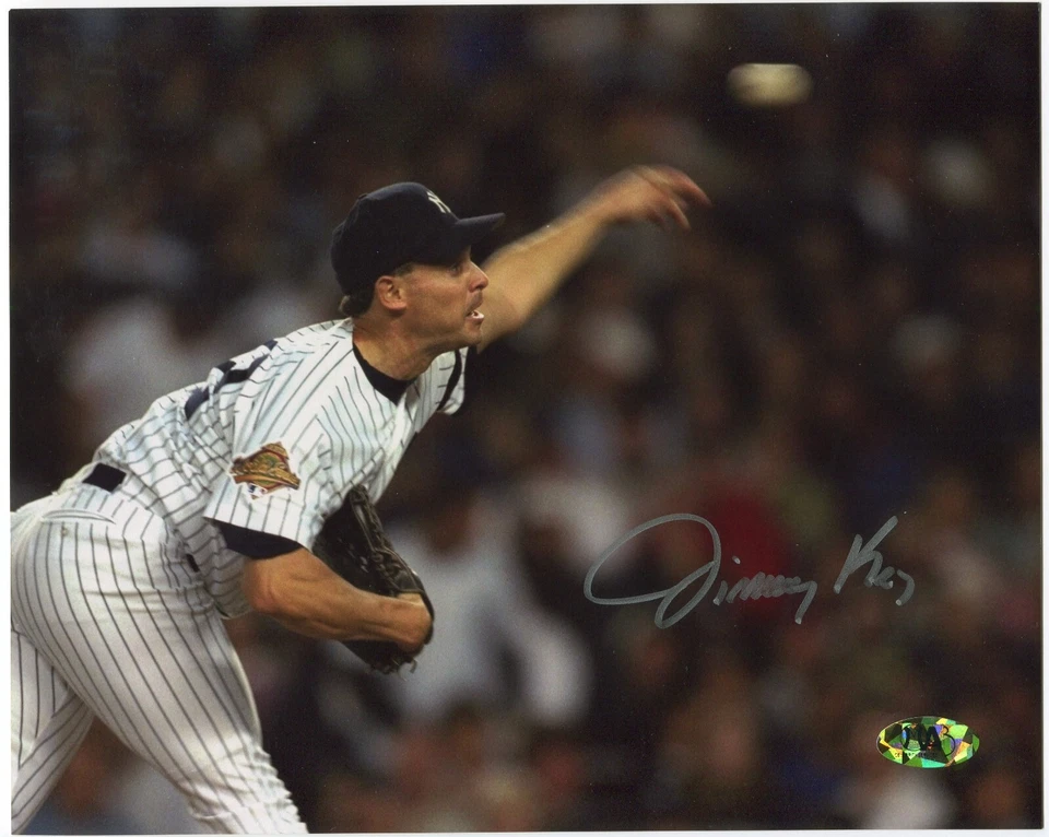 Jimmy Key Signed 8x10 Photo Autographed Signature Baseball New York Yankees - Image 1 of 2
