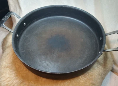 EMERIL LAGASSE SAUTE PAN 5 Qt. ANODIZED SAUCEPAN COOKWARE DOUBLE HANDLES - Image 1 of 4