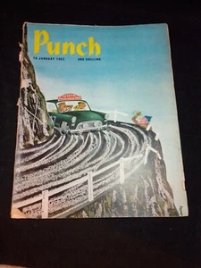Punch magazine, January 16th 1963. Political Cartoons. Free UK Postage - Picture 1 of 12