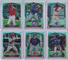 2023 Bowman Baseball Lunar Glow Refractors: Pick Your Card
