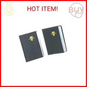 Lot of 2 Mini Vinyl Address Books 4" x 3" Phone Book K6885-01 - Picture 1 of 2