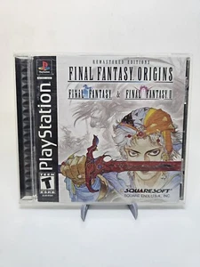 Final Fantasy Origins Final Fantasy I & II Black Label Playstation Komplett CIB - Bild 1 von 2