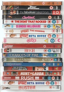 Restposten 95 DVD Filmfilme ~ einige brandneu ~ Rom Com, Action, Western, Krieg - Bild 1 von 6