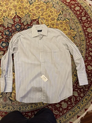 Camisa de vestir Canali 17 43 Puño francés Foto 1 de 4