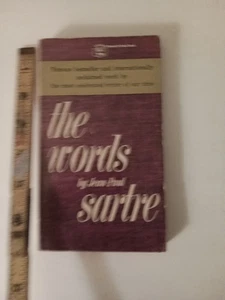 Vintage 1966 Die Worte von Jean-Paul Sarte Taschenbuch - Bild 1 von 3