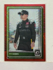 Donruss Racing Optic Red Velocity #58 Ty Gibbs 089/199 2025 - Imagen 1 de 2