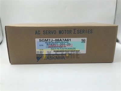 1pcs New In Box YASKAWA SGM7J-08A7A61 Servo Motor - Image 1 of 3