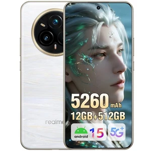 Realme 14 Pro+ 5G Smartphone 12GB + 512GB 5260mAh 120Hz 6,83 Zoll Android Handy - Bild 1 von 4