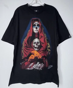 Sullen Art Collective T Shirt Men Size XL Paolo Acuna Dia De Los Muertos Skulls - Picture 1 of 8