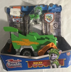 PAW Patrol: Rescue Knights Rocky Transforming Vehículo de lujo. - Imagen 1 de 2