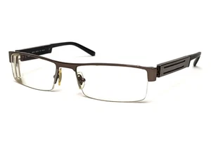 Morel OGA 66210 MG020 Halbrand Brille Brillengestell France: Silber Grau / 54-18-140 - Bild 1 von 13