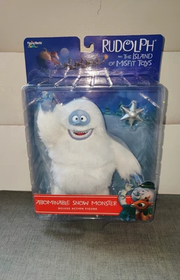 ABOMINABLE MONSTRUO DE NIEVE Rudolph & The Island Of Misfit Toys FIGURA DE ACCIÓN DE LUJO Foto 1 de 4