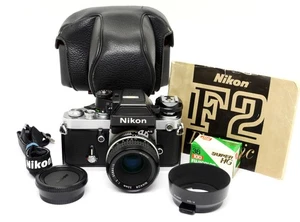 Nikon F2 AS Photomic mit Nikkor 50mm f/2 & Tasche SET #7861788 || vom Händler! - Bild 1 von 14