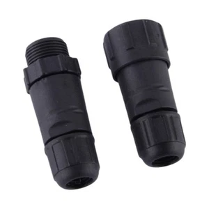 1set 4 Pin Male & Female Plugs Extension Cable Connector Plug Socket Car Boat - Picture 1 of 7