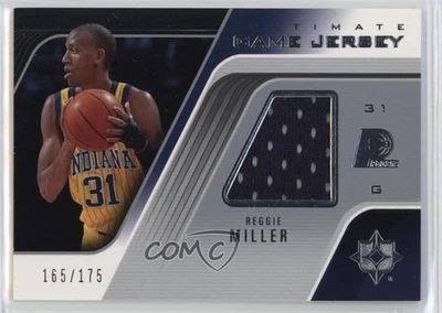2004-05 Ultimate Collection Ultimate Game Jersey /175 Reggie Miller #UGJ-RM HOF - Image 1 of 2