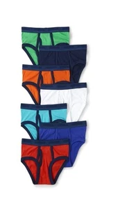 Gymboree Boy Size S 5-6 Brief’s Underwear Multi Colored 100% Cotton New In Pkg - Picture 1 of 1