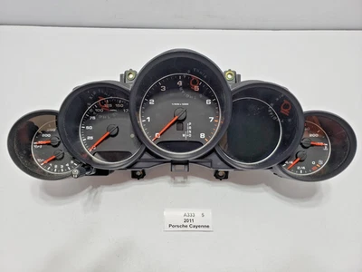 ✅ 2011 OEM Porsche Cayenne 958 Speedometer Instrument Cluster Gauge Assembly - Image 1 of 4