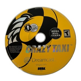 Sega Dreamcast Crazy Taxi Video Game Disc 51835