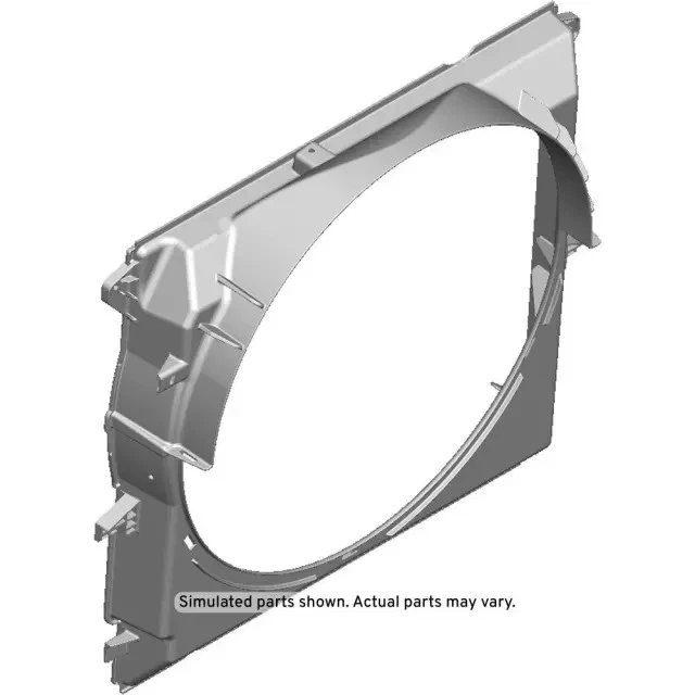 Cubierta de ventilador de refrigeración original del motor GM 84106737 Foto 1 de 3