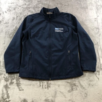 Port Authority Jacket Womens XL Navy Soft Shell Full Zip Fleece UCLA Health L317 - Image 1 of 4