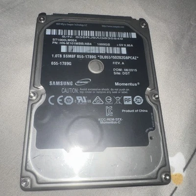 Samsung SSD 1 TB – gebraucht, Seriennummer RJ9AG835849 - Bild 1 von 3