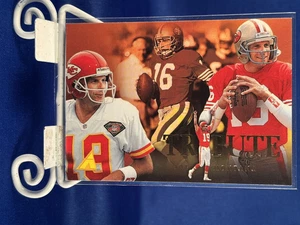 Joe Montana 1995 Pinnacle Tribute #193 como nuevo  - Imagen 1 de 2