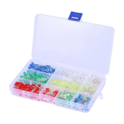 500 pezzi / set LED diodi assortiti kit kit lampadine lampade componenti - Imagen 1 de 4