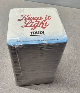 Truly Hard Seltzer Bar Coasters Lot 6.5" Tall Sleeve Unopened Beverage Coaster - Picture 1 of 7