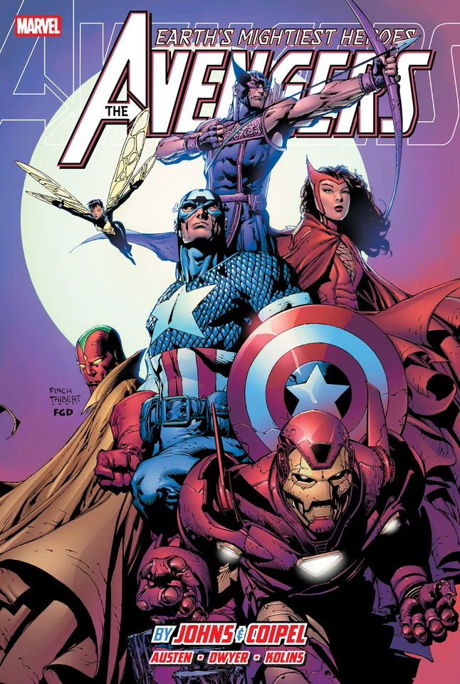 PREVENTA Avengers by Johns & Coipel Omnibus CUBIERTA REGULAR Marvel Comics HC Sellado Foto 1 de 1