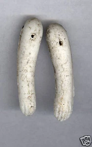Antique Doll Arms Thuringia Germany 1.4 Indh or 37 mm A1 - Picture 1 of 1