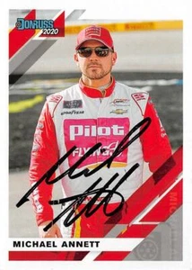 Michael Annett autographed Trading Card NASCAR, Auto Racing, SC 2020 Donruss #62 - Picture 1 of 1