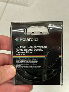 Polaroid HD Multi-Coated Variable Range Neutral Density ND Camera Filter 43mm