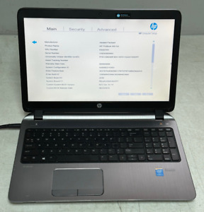 HP ProBook 450 G2 15.6"(i7-5500U @2.40, 8GB RAM, Boot to Bio)NO HD/CADDY/Adapter