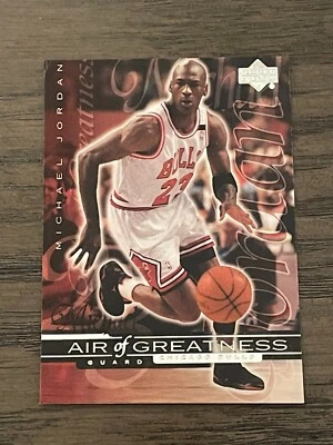 1999-00 Upper Deck Michael Jordan Air of Greatness #137 Chicago Bulls (A) - Image 1 of 2