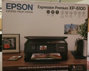 Epson Expression Premium XP-6100 All-In-One Inkjet Printer Brand NEW - Picture 1 of 3
