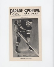 1943-48 Parade Sportive Paul Stuart Georges Mantha