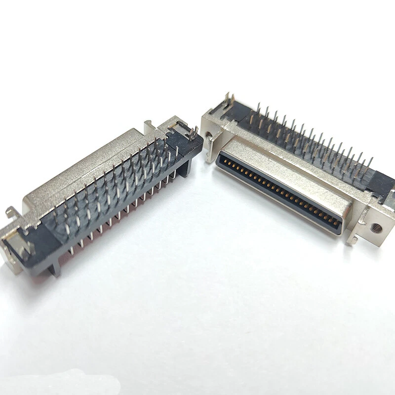 SCSI servo drive plug-in plate female head SCSI connector double-layer 50PIN - Image 1 of 4