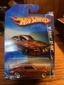 2009 Hot Wheels Muscle Mania Burgundy Red '67 Shelby GT-500 2/10 P2398 NIP. - Picture 1 of 2