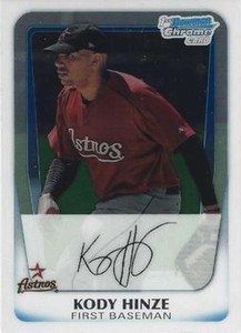 2011 Bowman Chrome Prospects #BCP16 Kody Hinze Astros NM-MT 