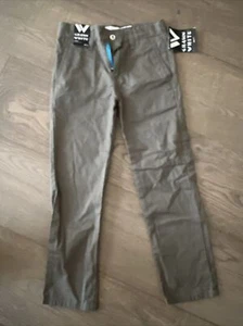 Shaun White Skinny Adjustable Waist Boys Pants Size XS (5) Olive Green - Picture 1 of 4