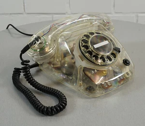 seltenes Delft PTT - T65 Wählscheibentelefon transparent baugleich mit FeTAp 611 - Photo 1/14