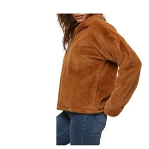 O'Niell Merina Faux Fur Jacket size XL Teddy Bear Soft  - Picture 1 of 11